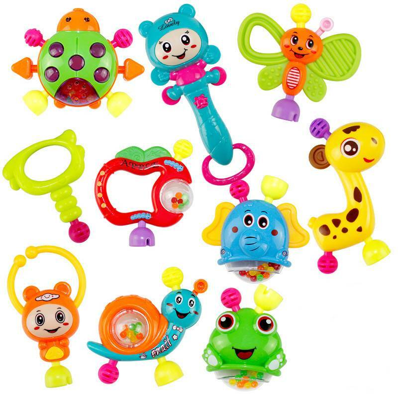 baby rattles and teethers